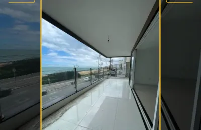 Excelente apartamento vista mar com 3 quartos  para venda na praia campista em macaé