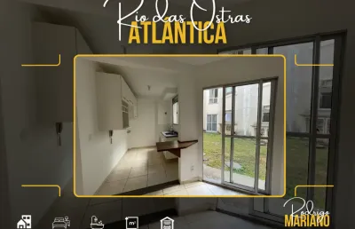 Vendo ótimo apartamento térreo com 2 dormitórios no atlantico em rio das ostras