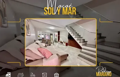 Vendo ótima casa com 3 dormitórios no visconde em macaé