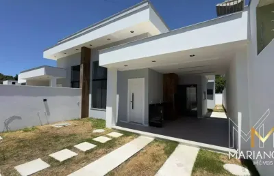 Casa linear contemporânea, colinas/rio das ostras/rj.