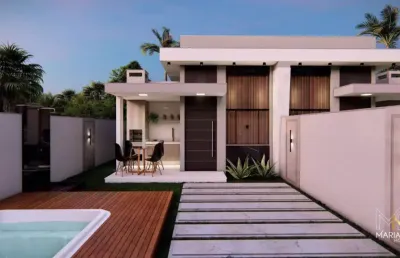 Vendo belíssima casa com 3 dormitórios e piscina no ouro verde em rio das ostras