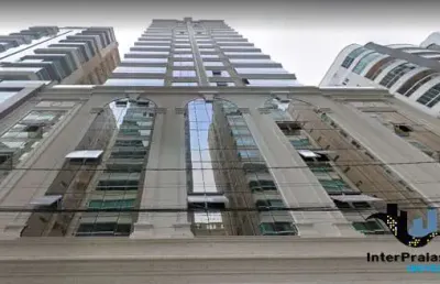 Apto 4 suítes andar alto 3 vagas, 174m², meia praia, itapema - sc