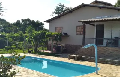 Casa para venda em jaboticatubas, condomínio residencial recanto das araras, 4 dormitórios, 1 suíte, 2 banheiros, 6 vagas