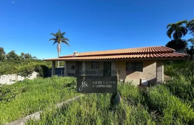 Chácara á venda em condomínio fechado recém construída ibiúna-sp