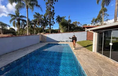 Chácara com lago maravilhoso em condomínio - ibiúna - sp