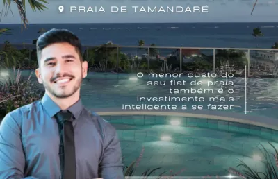 Apartamento em tamandaré | a 2 passos do mar | próximo a entrega | lazer completo