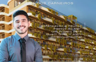 Apartamento na praia dos carneiros | conceito resort | exclusividade pertinho do mar