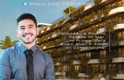 Apartamento na praia dos carneiros | conceito resort | exclusividade pertinho do mar