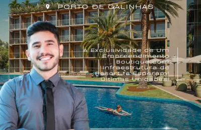 Apartamento em porto de galinhas | conceito resort | lazer completo | alta rentabilidade