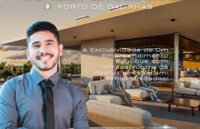 Apartamento em porto de galinhas | conceito resort | lazer completo | alta rentabilidade
