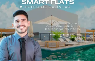 Apartamento em porto de galinhas | próximo à rua das sombrinhas | alta rentabilidade