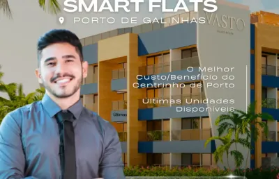 Apartamento em porto de galinhas | próximo à rua das sombrinhas | alta rentabilidade