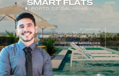 Apartamento em porto de galinhas | próximo à rua das sombrinhas | alta rentabilidade