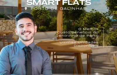 Apartamento em porto de galinhas | próximo à rua das sombrinhas | alta rentabilidade