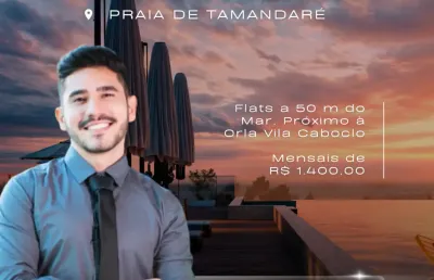 Apartamento na praia de tamandaré | valor de oportunidade | lazer completíssimo