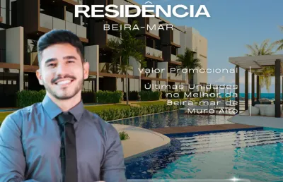 Naturê eco residência | flats de luxo à beira-mar | valor promocional | serviços de resort