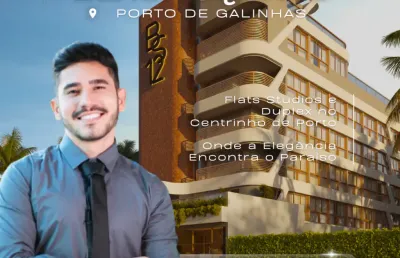 Flat no centrinho de porto de galinhas | alta rentabilidade