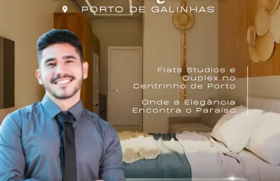 Flat no centrinho de porto de galinhas | alta rentabilidade