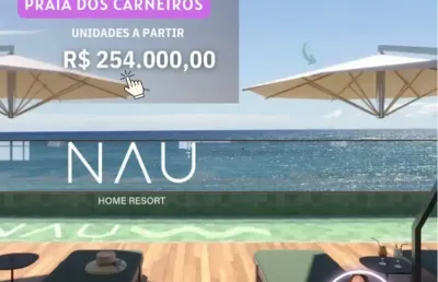 Pm- nau home resort o seu novo refúgio a 100m do mar, flats com tipologias de studio a 3 qts.