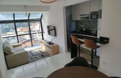 Flat residencial mobiliado no coração de santana, são paulo