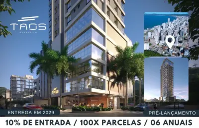 Lançamento direto com a construtora, 10% de entrada 100x para pagar dois dormitórios