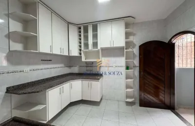 Sobrado com churrasqueira e  4 dormitórios para alugar, 246 m² por r$ 3.710/mês - parque continental ii - guarulhos/sp