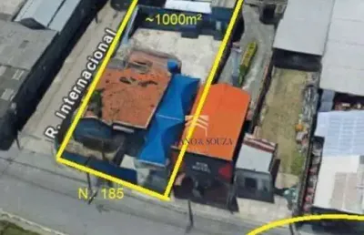 Terreno para alugar, 1000 m² por r$ 6.500/mês - vila augusta - guarulhos/sp