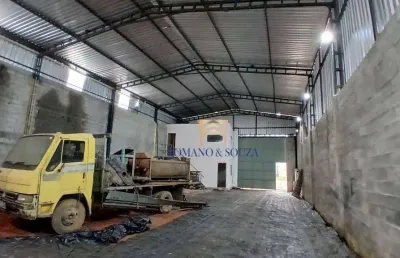 Galpão para alugar, 350 m² por r$ 8.500/mês - parque viviane - itaquaquecetuba/sp