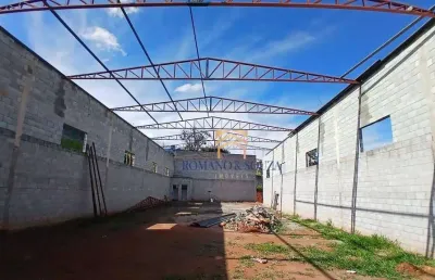 Galpão para alugar, 1600 m² por r$ 12.100/mês - chácara coqueiro - itaquaquecetuba/sp