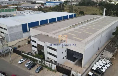 Galpão para alugar, 2045 m² por r$ 56.637/mês - una - itaquaquecetuba/sp