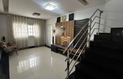 Sobrado com 3 dormitórios, 213 m² - venda por r$ 900.000,00 ou aluguel por r$ 4.633,00/mês - parque continental i - guarulhos/sp