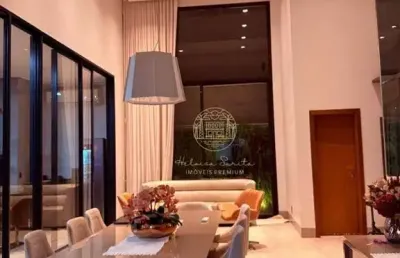 Casa térrea semi mobiliada no condominio florais dos lagos