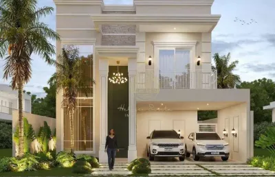 Belíssima casa estilo contemporanea no cond. brisas