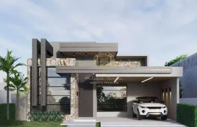 Casa em condomínio fechado com 3 quartos à venda na Rodovia Arquiteto Hélder Cândia, Brisas, Cuiabá