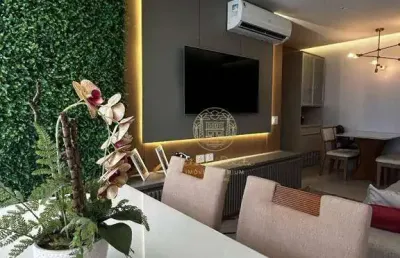 Oportunidade, apartamento mobiliado villaggio veronese