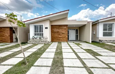 Tales de mileto casa de 103m² com 3 quartos - 3 vagas em flores -