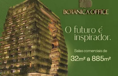Botânica office - salas comercias de 32m² a 885m² no parque 10