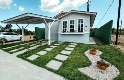 Residencial mirante tarumã - casa de 71m² com 3 quartos e 2 vagas de garagem na ponta negra