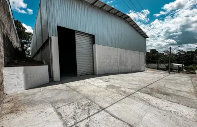 Galpão industrial de 800m² com pé direito alto no novo aleixo - águas claras para aluguel