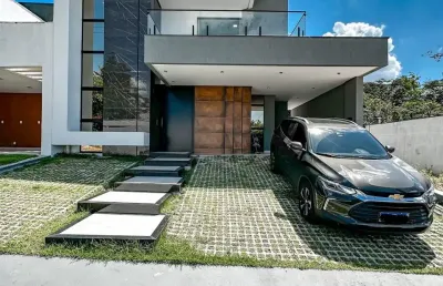 Quinta das marinas - casa duplex de 245m² com 4 suites e 4 vagas na ponta negra