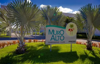 Apartamento com 2 quartos, suíte, varanda- muro alto condomínio club