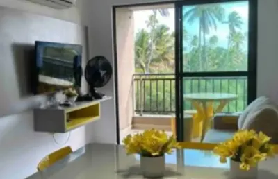 Apartamento 2 quartos em muro alto beira mar cond. eco life moura dubeux