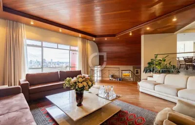 Apartamento com 4 quartos à venda na avenida visconde de guarapuava, 5085, batel, curitiba, 371 m2 por r$ 2.220.000