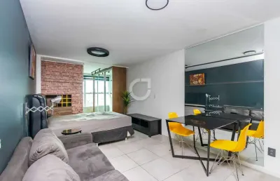 Kitnet / stúdio para alugar na rua nunes machado, 79, centro, curitiba, 33 m2 por r$ 2.300
