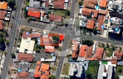 Terreno à venda na rua guaratuba, 769, ahú, curitiba, 467 m2 por r$ 850.000
