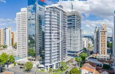 Apartamento com 3 quartos para alugar na rua campos sales, 300, juvevê, curitiba, 251 m2 por r$ 12.500