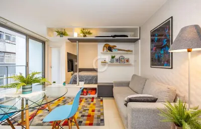Apartamento com 1 quarto à venda na rua ubaldino do amaral, 755, alto da rua xv, curitiba, 38 m2 por r$ 395.000