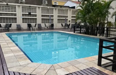 Flat mobiliado localizado no melhor bairro de são paulo, pronto para uso!