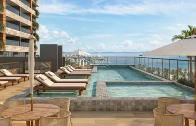 Mirari urbana beach living apartamentos com 3 quartos com vista para o mar!