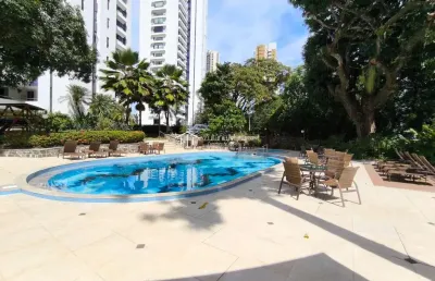 Magnífico apartamento à venda em salvador-ba, horto florestal, 4 quartos, 4 suítes, 3 salas, 6 banheiros, 4 vagas, 256m²